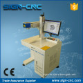 gold copper marking engraving machine fiber laser marking machine / IPG laser source for metal tube glass cup